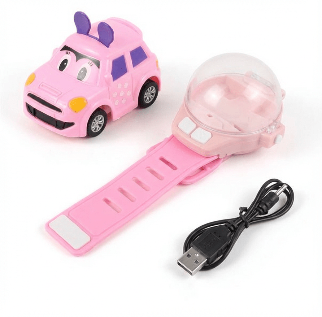 Montre avec voiture télécommandée
