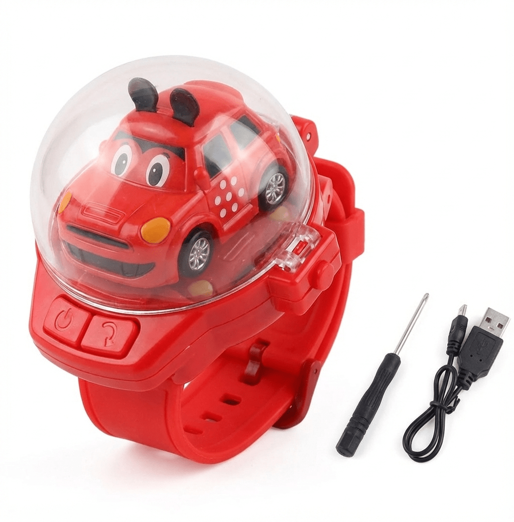 Montre avec voiture télécommandée