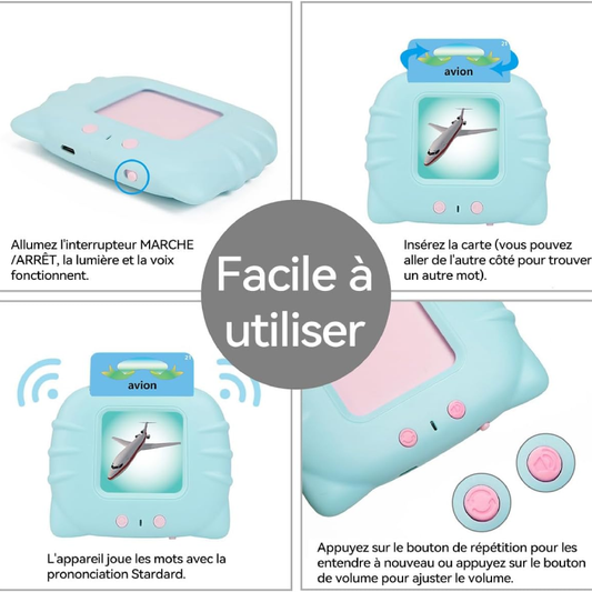 Carte Montessori Parlante : Développe le Langage en Français