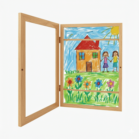 Cadre de dessins d'enfants