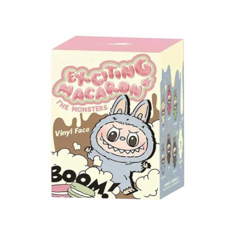 Boite Mystère de Peluche porte clé Labubu - Edition Exciting Macaron