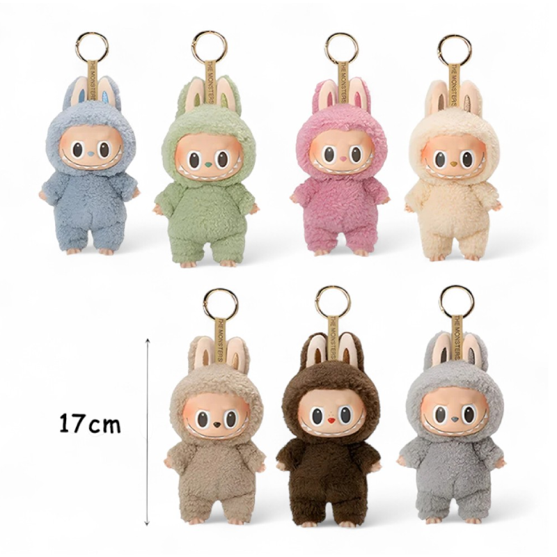 Boite Mystère de Peluche porte clé Labubu - Edition Exciting Macaron