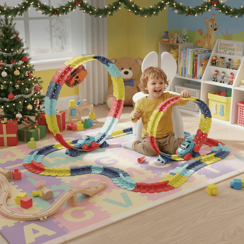 Circuit de Voiture Looping Track – Cascades et apprentissage – Jouets ...