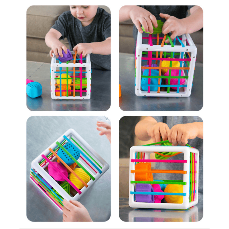 Cube Sensoriel Montessori