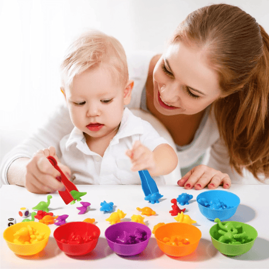 Kit de Tri Montessori : Apprendre avec les Dinosaures