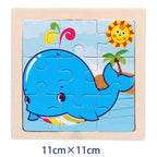 Petit Puzzle en Bois Montessori