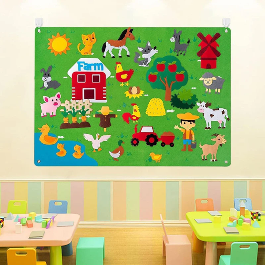 Tableau Interactif d'imagination Montessori