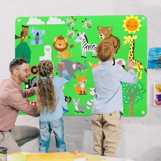 Tableau Interactif d'imagination Montessori